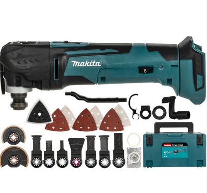 Makita DTM51ZJX3 accu multitool (body + 2x accu) 18V Li-ion